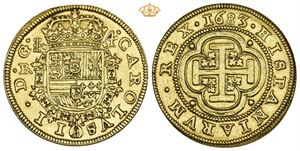 4 Escudos 1683 BR