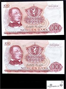 100 kroner 1977. J2919818