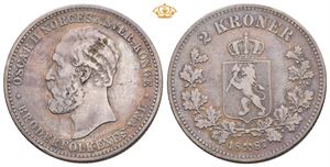 2 kroner 1887