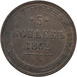 5 Kopecks 1862