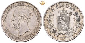 2 kroner 1890