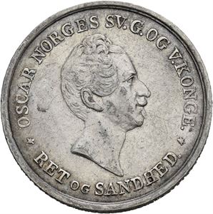 OSCAR I 1844-1859. 24 skilling 1846