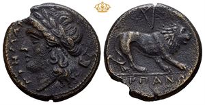 NORTHERN APULIA, Arpi. Circa 320-275 BC. Æ unit (6,31 g).