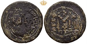 Revolt of the Heraclii. AD 608-610. Æ follis (9,76 g).