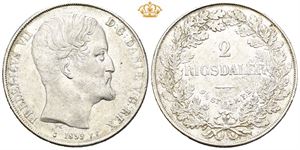 2 rigsdaler 1855. S.3