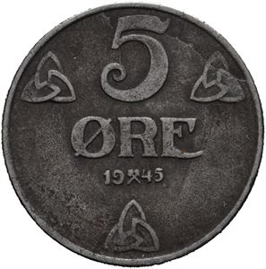 5 øre 1945