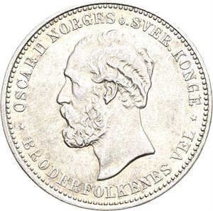 2 kroner 1893