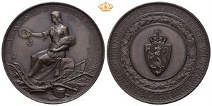 1905 Det kongelige selskab for Norges vel.   43 mm, bronse.