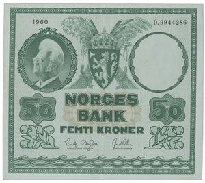 50 kroner 1960 D