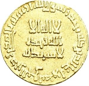 Al-Mansur 754-775, dinar 766 e.Kr.