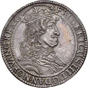 FREDERIK III 1648-1670, CHRISTIANIA, Speciedaler 1655. S.11