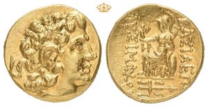 KINGS of PONTOS. Mithradates VI Eupator, circa 120-63 BC. AV stater (18,5 mm; 8,21 g)