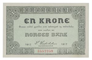 1 krone 1917. 3552259