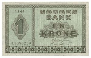 1 krone 1944. H5086259