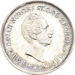 OSCAR I 1844-1859 24 skilling 1848