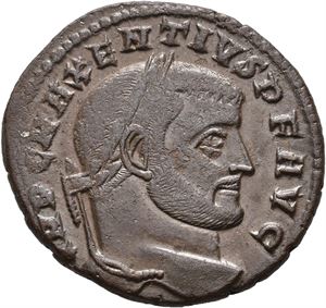 Maxentius, AD 307-312. Æ follis (6,54 g)