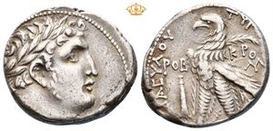 PHOENICIA, Tyre. 126/5 BC - AD 65/6. AR shekel (14,20 g).