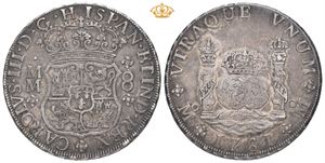 Carl III, 8 reales 1761. MM