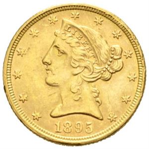 5 dollar 1895