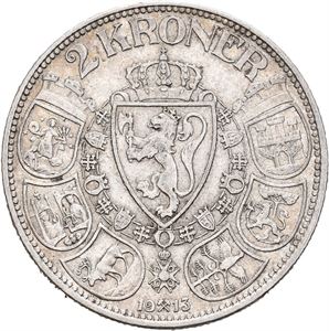 Haakon VII. 2 kroner 1913