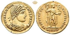 Valentinian I. AD 364-375. AV solidus (4,50 g).
