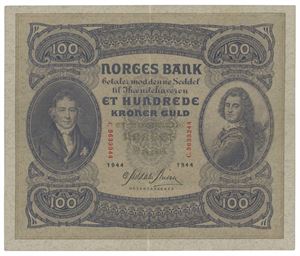 100 kroner 1944. C3633344