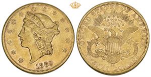 20 Dollars 1889 CC