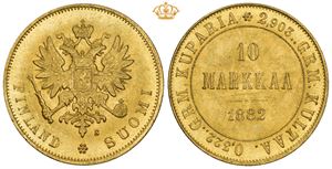 10 Markkaa 1882 S