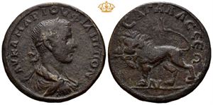PISIDIA, Sagalassus, Philip II. AD 247-249. Æ pentassarion (34 mm, 21,12 g).