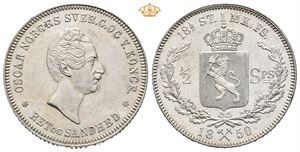 1/2 speciedaler 1850