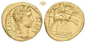 Augustus, 27 BC-AD 14. AV aureus (18,5 mm; 7,85 g)
