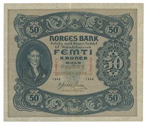 50 kroner 1943. C.7986339