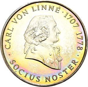 Carl von Linné 1995. Rise. Sølv. 35 mm