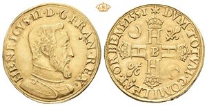 2 Henri d´or 1551 B. (7,18 g)