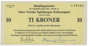 SNSK 10 kroner 1976