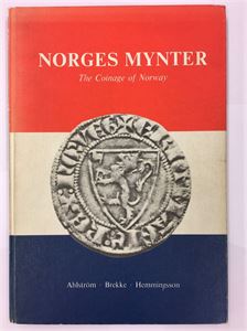 Ahlström, Brekke & Hemmingsson: "Norges Mynter" (Stockholm 1976). Innbundet.