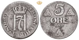 5 øre 1918 Jern