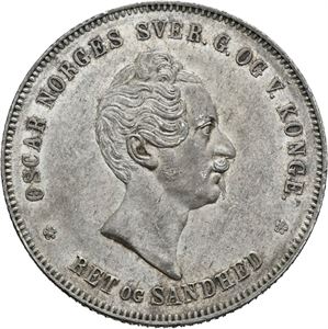 OSCAR I 1844-1859. Speciedaler 1847