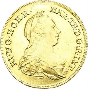 Maria Theresia, souverain d`or 1772