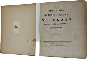 Christian Ramus, Om Knud den Helliges Mynter, København 1821, samt Frederik Münter, Om Frankernes Mynter i Orienten, København 1821