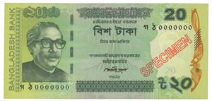 Bangladesh 20 taka