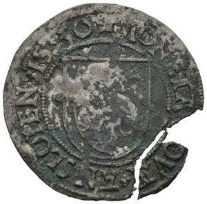 Skilling 1530, Oslo (1,15 g). RRR. Stor kantskade/large edge crack. S.4