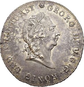 Braunschweig-Lüneburg-Calenberg-Hannover, George III, 1/2 taler 1801 C