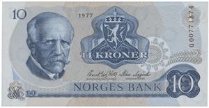 10 kroner 1977 QO