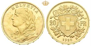 20 francs 1930