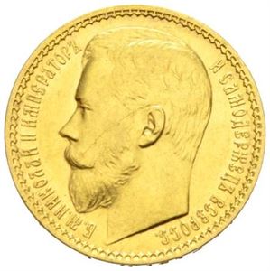 Nikolai II, 15 rubel 1897.