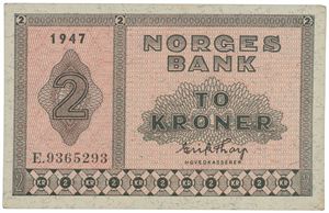 2 kr 1947
