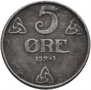 5 øre 1945