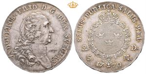 2 daler silvermynt 1770