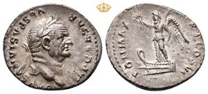 Vespasian. AD 69-79. AR denarius (3,52 g).
